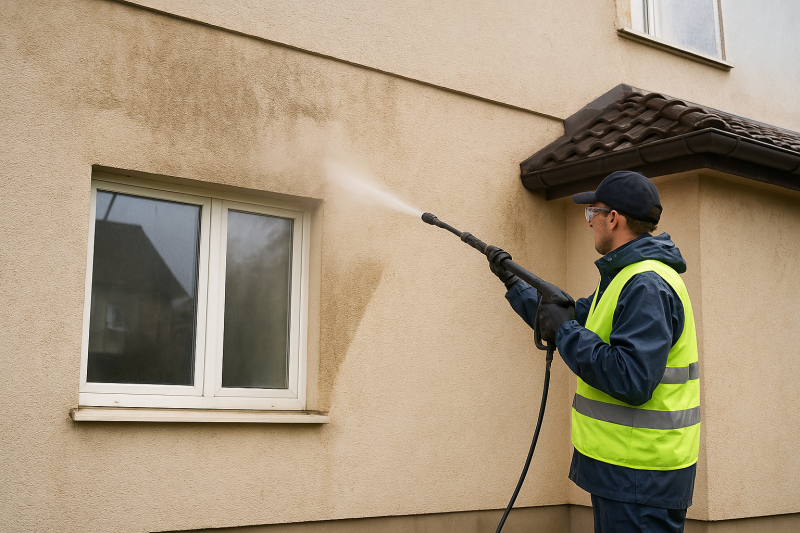 nettoyage de façade à Montpellier 